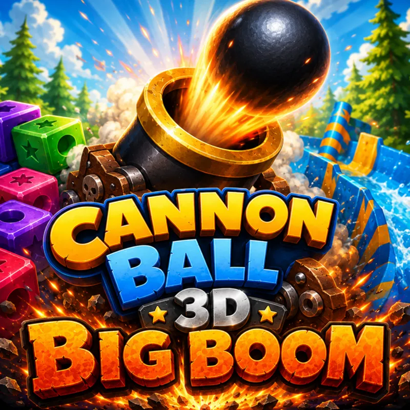 Cannon Ball 3D : Big Boom Obby