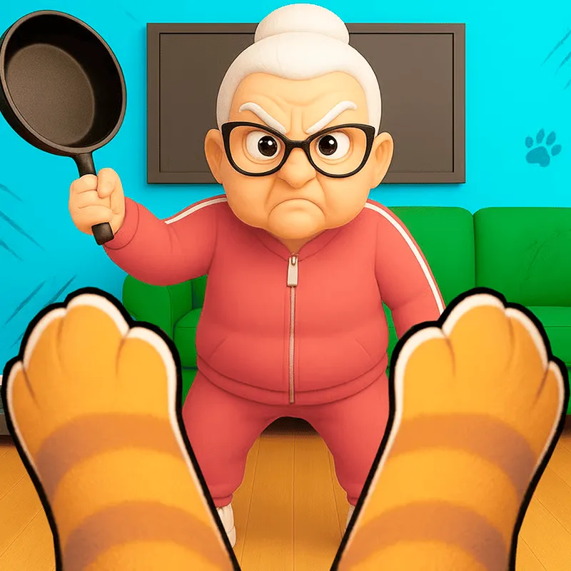 Cat vs Granny. Cat Simulator