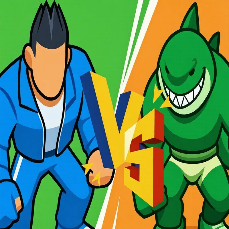 Draw Action Freestyle Fight
