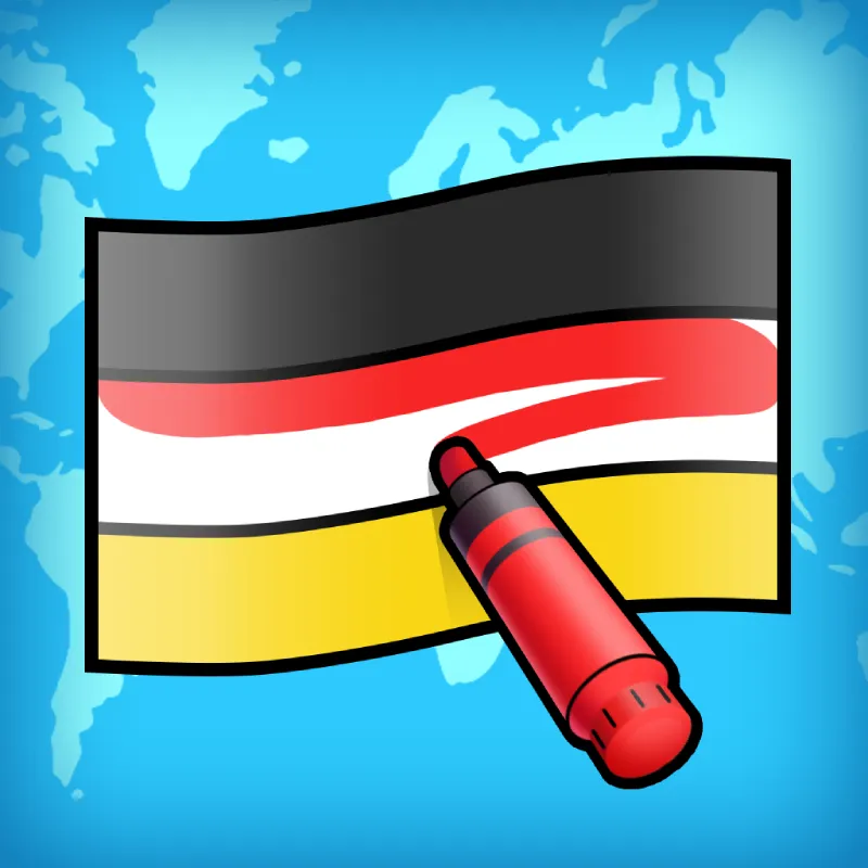 Flag Coloring Puzzle