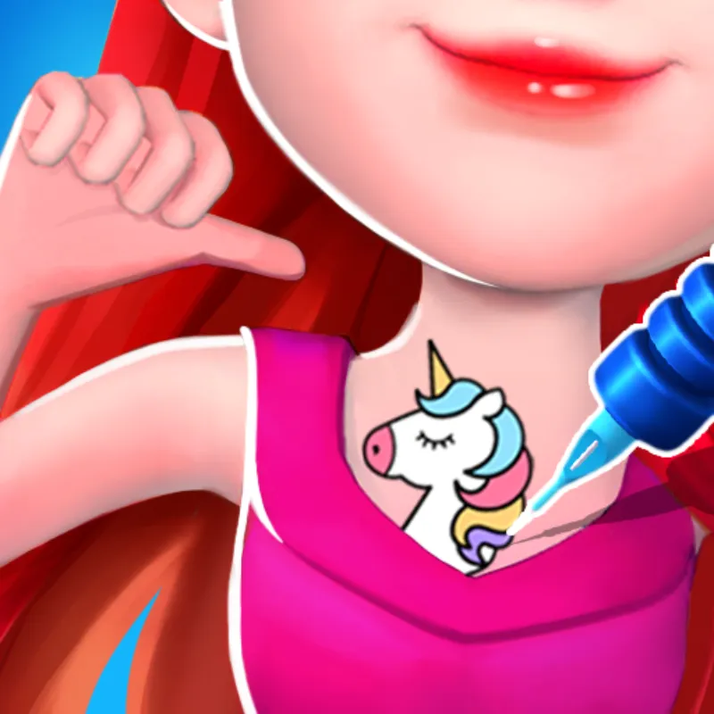 Ink Shop: Dress & Tattoo Games