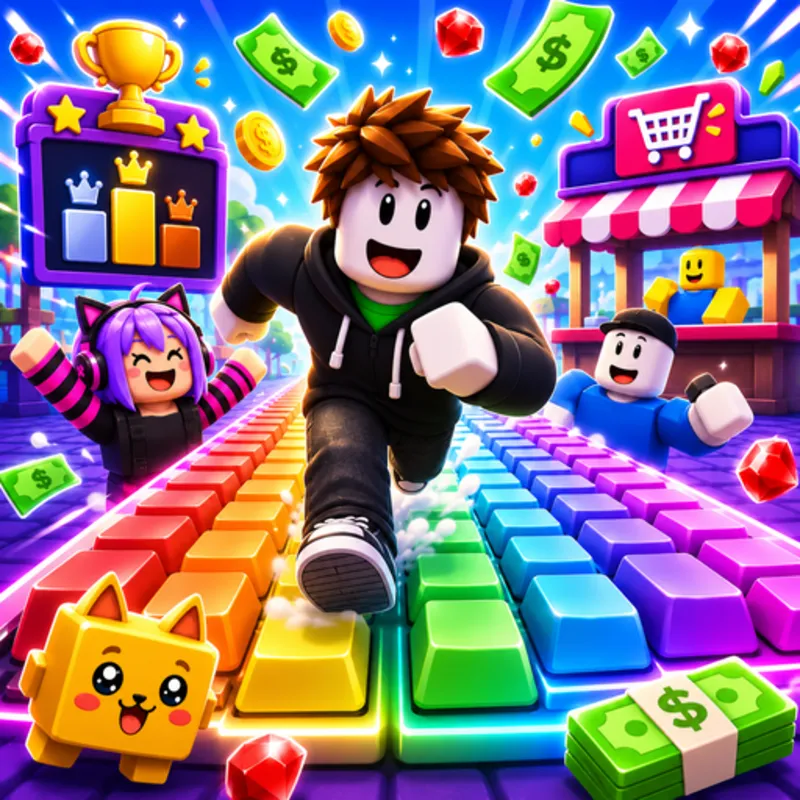 Obby: Build an ASMR Keyboard Tycoon