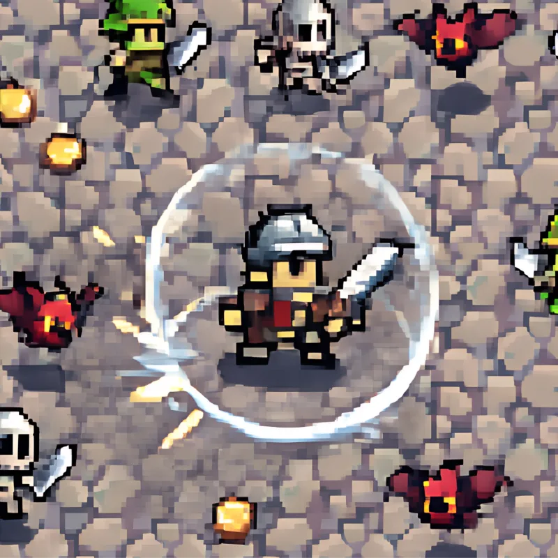 Pixel hero survivor